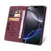 Adecuado para iPhone 17 Pro Textura Mate Succión Funda para Teléfono 17 Pro Max Flip Tarjetero 16E Funda Protectora
