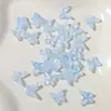 12x 14mm furo médio borboleta tridimensional contas esmaltadas diy contas com furo para artesanato materiais de produção de grampo de cabelo antigo atacado