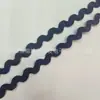 Cinto de Borda Curva 5mm Onda em S Fita de Renda Material Decorativo para Sapato Acessórios de Renda Roupa Cortina Chapéu Fita de Poliéster