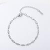 Joyería combinable serie geométrica cuenta redonda cruz plátano estrella de cinco puntas y otros acero de titanio protección ambiental personalidad pulsera de acero inoxidable