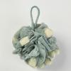 Nova Flor de Banho Colorida Confortável Bola de Banho Esponja com Cordão Bola de Banho Esfoliante de Banho Toalha de Banho Macia