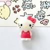 Boneca Desenho Animado Sanrio Criativa Fofa Desenho Animado PVC Cola Macia Ímã de Geladeira Ímã Adesivo Magnético Decoração