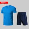 Traje deportivo informal para hombres y mujeres, traje de entrenamiento de fútbol y baloncesto, de secado rápido, uniforme escolar para estudiantes, pantalones cortos de manga corta para fitness, uniforme de equipo