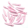 Pinza de Pato Redonda sin Costuras en Ambos Extremos, Pinza para el Cabello Barnizada, Accesorios de Material para Manualidades, Pinza de Color Caramelo Macarrón al por Mayor