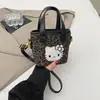 Bolso de cubo retro europeo y americano moderno y personalizado para mujer, estampado de leopardo, a la moda y con estilo, diseño de nicho, adecuado para ir al trabajo, bolso de mano y bolso cruzado
