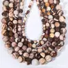 Suministro Directo de Fábrica Piedra Cebra Australiana Cuentas Sueltas Accesorios para Joyería Hilo de Mano DIY Cuentas Redondas Productos Semi-Terminados Listos para Usar Venta al por Mayor