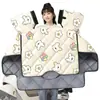 Cubierta de Parabrisas para Vehículo Eléctrico, Forrada de Felpa Gruesa para Invierno, Impermeable para Patinetas Eléctricas, Adecuada para Protección contra el Viento en Otoño e Invierno, Universal para las Estaciones de Primavera y Otoño