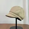 Boina vintage inspirada en Chanel con pequeños adornos de pedrería, estilo minimalista de color liso, cálida para otoño e invierno, adecuada para cabezas grandes, hace que el rostro parezca más pequeño