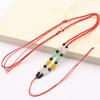 Nuevo de verano 71# trenza de cuatro hilos con accesorios de cuentas cuerda trenzada ajustable cuerda para collar de jade Hetian cuerda para colgante