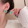 Aretes de Cristal Coreanos Únicos para Mujer 2022 Verano Nuevo Diseño Nicho Aretes de Moda Aretes