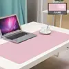 Alfombrilla de Ratón de Fábrica en Stock Extra Grande Alfombrilla para Mesa de Computadora Impermeable Juego de Manteles Individuales de Cuero Patrón de Anime Logotipo Alfombrilla de Escritorio