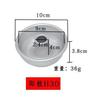 En Stock Anodizado Gasa Hueco Molde Muela Pudín de Pan 4/5/6/ 8 pulgadas Chimenea Hueco Molde para Donut