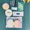 Puff Desechable para Novia Set de Herramientas de Maquillaje Esponja Toalla Facial Puff para Estudio Fotográfico Bolsa de Maquillaje Suministros de Belleza