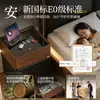 Mesita de noche de madera maciza estilo medieval con caja fuerte integrada, nuevo modelo 2026, lujo ligero, sensación de alta gama, mini caja fuerte antirrobo para uso doméstico