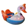 Barco Infantil de Agua a Manivela, Barco para Piscina, Barco de Choque Eléctrico con Luces, Barco Cisne con Luces, Barco de Dibujos Animados a Batería