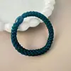 Nueva banda para el cabello de color transfronterizo, cuerda para la cabeza para mujer, banda de cuero de alta calidad para el cabello para damas, contraste de seda dorado y plateado, tendencia al por mayor audaz