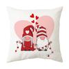 Nueva serie linda de enanos de dibujos animados para el Día de San Valentín, impresión transfronteriza, venta al por mayor, funda de almohada, Amazon Home Festival
