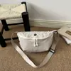 Comércio exterior estilo coreano transfronteiriço atacado novo estilo horizontal moderno da moda casual ombro único transversal axila lua crescente saco de bolinho