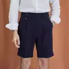 Shorts de Cinco Pontos Estilo Transfronteiriço, Estilo Verão Fino, Caimento Solto, Seda Gelada, Cintura Alta, Fluido, Emagrecimento, Perna Larga, Corte Reto, Estilo Hong Kong