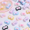 Mini Gravata Borboleta Coração Desenho Animado Artesanal DIY Acessórios de Joias Cola Creme Resina Pequenos Acessórios Grampo de Cabelo Materiais para Nail Art