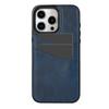 Comércio exterior iphone15 Capa de Telefone Móvel Resistente a Quedas 14promax Litchi Padrão Couro Duplo Cartão Capa Protetora