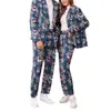 Oushan Comercio Exterior Nuevo Estilo 2024 Nueva Tendencia de Moda Casual Conjunto de Traje Pantalón Largo WL008+MR7 En Stock
