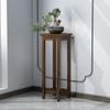 Estante para Flores Estante de Almacenamiento Balcón Sala de Estar de Pie Madera Maciza Antiguo Estante para Macetas Interior Estilo Chino Mesa para Flores Estante para Macetas