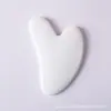 Fabricante Corazón de Resina con Forma de Herramientas de Salud Facial Meridianos Raspado y Contorneado Tabla Masajeador Venta al por Mayor Cuidado Cuidado de la Salud Acondicionamiento