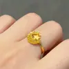 Anillo Explosivo Retro de Media Luna y Estrella para Mujer, Lujo Ligero, Anillo de Dedo Índice de Moda y Gama Alta, Diseño de Nicho y Anillo Elegante