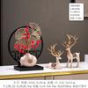 Nuevo jarrón decorativo de ciervo chino para mueble de TV decoración del hogar sala de estar mueble de vino oficina regalo creativo venta al por mayor