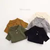 Polo Clásico~Algodón Puro Amigable con la Piel~Estilo Primavera y Verano~Tops de Punto de Manga Corta para Niños