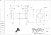 Flange de junta articulada tipo flange de lado plano com anel de retenção pino cantilever de aço 45# núcleo do eixo WHE01 em estoque