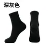 Calcetines para hombre de algodón puro, absorbentes del sudor y resistentes al olor, de longitud media hasta la pantorrilla, adecuados para otoño e invierno, con tejido de malla para transpirabilidad y propiedades antibacterianas, calcetines largos de vestir hechos a medida