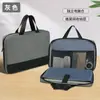 Bolsa Manga para Laptop de Grande Capacidade Totalmente Aberturável 14 polegadas Simples para Negócios à Prova d'Água e de Choque