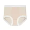 Ropa interior de mujer de Lyocell de cintura alta para otoño e invierno, talla grande, transpirable, longitud extendida, entrepierna antibacteriana 10A, bragas sin costuras de control de abdomen