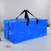 Fabricante Película Tecida de PE Espessa à Prova de Poeira e Umidade para Embalagem de Bagagem de Viagem Doméstica Armazenamento de Colchões e Roupas Bolsa para Mudança