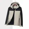 Chaqueta de Trabajo Impermeable a Prueba de Viento para Exteriores Personalizada Tres en Uno con Logo Impreso Bordado de Bloques de Color de Alta Calidad
