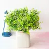 Accesorios para Paredes de Plantas Plantas de Simulación 10 Tallos Hierba Acuática Eucalipto con Frutos Flor Helecho Plantas
