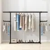 Secador de Roupas Simples de Chão para Uso Doméstico, Varal Retrátil Interno para Roupas, Cabideiro para Quarto, Secador de Roupas de Varanda para Uso Doméstico