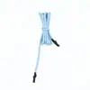 Tubo Termorretrátil de Ponta Dupla Longo de 136cm, Corda Redonda Trançada de Seda Baixa Elasticidade com 32 Fios, Corda Tubo Amarrada, Corda Colorida para Cós