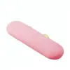 Caixa de Escova de Dentes Colorida, Caixa Portátil de Armazenamento de Escova de Dentes para Viagem, Caixa de Escova de Dentes Conveniente que Pode ser Pendurada em Casa ou em Trânsito