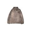Abrigo pesado de terciopelo de piel de ciervo estilo americano otoño e invierno suelto casual chaqueta de piloto marca de moda solapa top para pareja