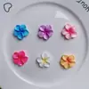 Flor de cerejeira flor de pêssego flor de ovo flor de peônia girassol fresco girassol margarida resina material acessórios acessórios para o cabelo