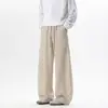 Coleção Outono 2026: Calça de Tecido Composto Estilo Linho HK26138, Tamanhos M-5XL, HK26976 - Especial P22