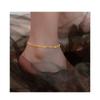 No es necesario elegir tobilleras de acero inoxidable brillantes para el baño de mujeres estrellas marea viento frío nicho de alta gama adornos para pies