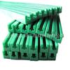 Trilho Guia de Esteira Grande em Forma de C HDPE Barra de Proteção Verde com Trilho de Alumínio Resistente ao Desgaste Tira de Revestimento Anticolisão