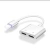 Adequado para Placa de Som para Transmissão ao Vivo Adaptador Tipo C para Adaptador de Áudio para Fone de Ouvido 3.5 Cabo Adaptador para Celular Huawei Apple