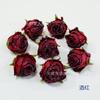 Flor Artificial Pequeña Rosa Copo de Nieve Borde Quemado Rosa Borde Quemado Transfronteriza Más Vendida Caja de Flores con Decoración de Caja de Regalo Acompañante de Flores