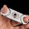 Cortador de charuto de grande diâmetro de 25MM lâmina afiada de aço inoxidável cortador de charuto ferramenta de charuto portátil abrir e fechar