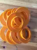 Tapa de Tubo de Seda de Poliéster, Tapa de Tubo de Papel de Seda de Baja Elasticidad, Tapa con Bucle de Seda, Diámetro Interior del Tubo de Papel 57mm